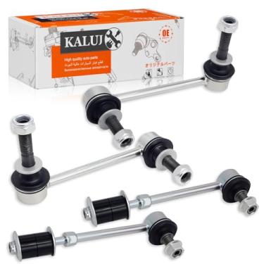 Imagem de KALUJ K80469 K90677 K90683 Kit de elos estabilizadores de barra oscilante dianteira traseira compatível com Toyota 4Runner 2003-2009 2010-2018, para FJ Cruiser 4.0L 2007-2014, serve para Lexus GX470