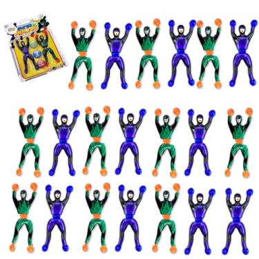 Imagem de Kit 20 Ninja Gruda Na Parede De Brinquedo Infantil