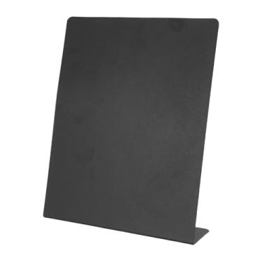 Imagem de Fockety Quadro Magnético, Quadro de Exibição de Memorando de Mesa de Metal Preto de 11 X 8,5 X 2,4 pol., Quadro de Avisos Magnético para Parede, Geladeira, Gabinete, Quadro de Mensagens