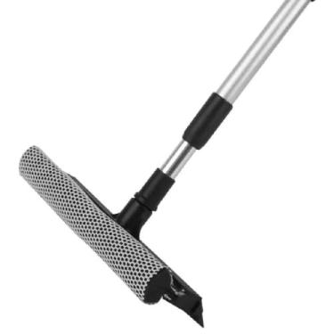 Imagem de RODO LIMPA VIDRO MOP EXTENSIVEL JANELA SACADA LAVA SECA