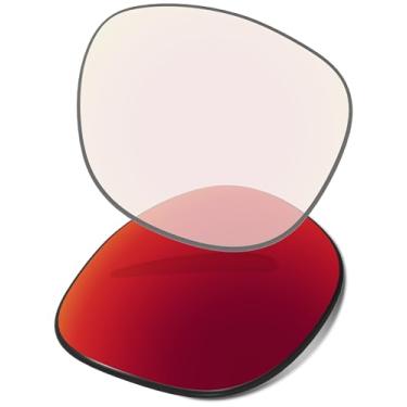 Imagem de Vonxyz Lentes de reposição para óculos inteligentes Ray-Ban Meta Wayfarer RW4008 53 mm - Lentes de transição - Vermelho claro fotocrômico ativado