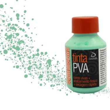Imagem de Tinta Pva Daiara Cores Frias 80ml, VERDE AGUA - 28