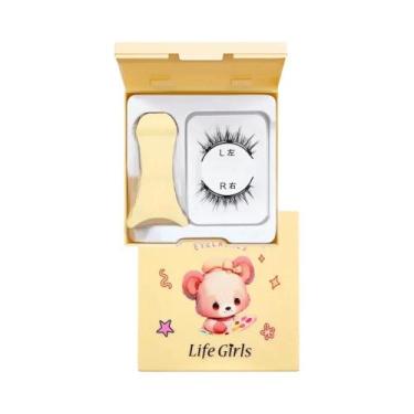 Imagem de Cílios Magnéticos Naturais E Espessos Para Meninas, Reutilizáveis, Sem