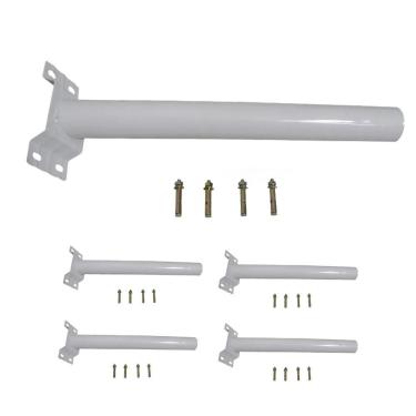 Imagem de Suporte Barra Luminaria Solar Kit Com 5 Unidades Aço