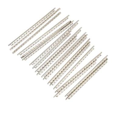 Imagem de Generic Conjunto de Fio de Traste Premium de 2,0 Mm para Guitarras Clássicas, Alto Brilho e Acabamento Requintado, 19 Unidades para Fácil Uso, Adequado para Cor Prata, Cenário aplicável: Luthiers e