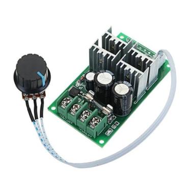 Imagem de Módulo de controle de velocidade do motor DC6-60V CC de alta potência 30A PWM DC Regulador de velocidade do motor analógico Quantidade 0-5V Blocos de terminais de barreira