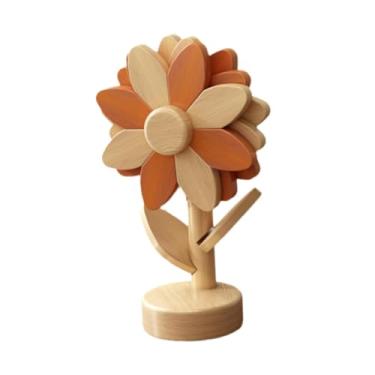 Imagem de Baoblaze Conjunto de 3 peças de tapete isolante de madeira para bebidas, porta-copos criativo e antiderrapante para decoração de casa, protetor de mesa para, a