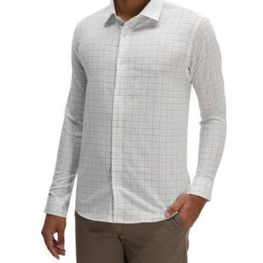 Imagem de Camisa masculina ML xadrez Ogochi-Masculino