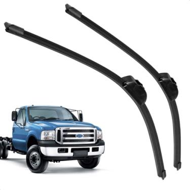 Imagem de Par Palheta Dianteira Limpadora de Para-brisa F 4000 1998 A 2011 de Silicone