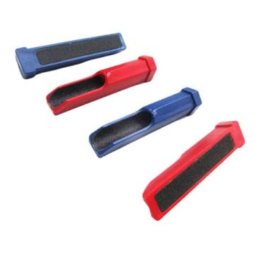 Imagem de Moedor de ponta de taco de sinuca 4 peças 2 em 1 lixadeira de ponta de taco de bilhar Scuffer modelador de ponta de taco de bilhar modelador de ponta de taco de sinuca modelador de ponta de taco de