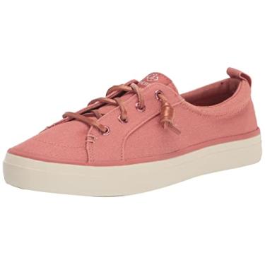 Imagem de Sperry Tênis feminino Crest Vibe Seasonal, Brilho rosa escuro, 41