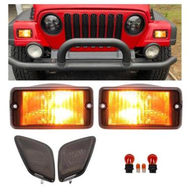 Imagem de Luz de Marcador Lateral y Señales ECOTRIC para Jeep Wrangler TJ