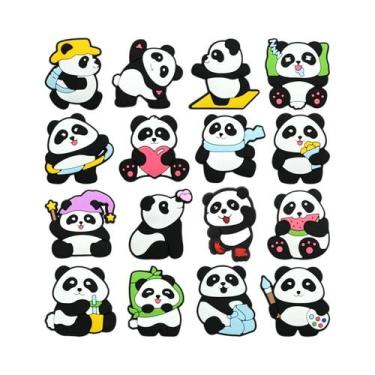 Imagem de Charms De Sapato De Animais Fofos Para Crianças, Panda, Gato, Cachorro