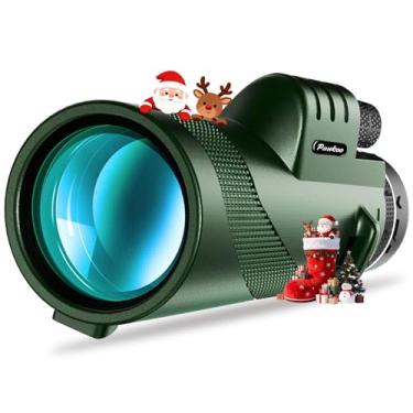 Imagem de Mini telescópio compacto monocular, monóculo portátil de alta potência, 25 x 106 cm para adultos, acessórios tecnológicos perfeitos para observação de pássaros, pesca, viagens e paisagens