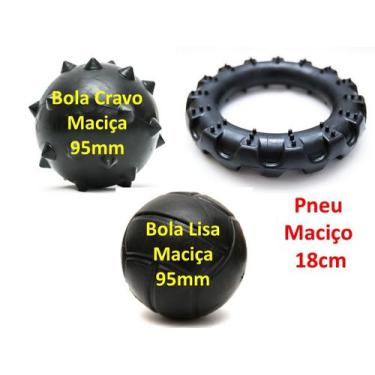 Imagem de Kit Brinquedos Pet Mordedores Hard Cães Grande Porte - Produto Naciona