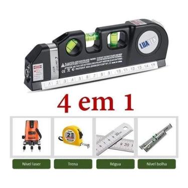 Imagem de Nível Laser Profissional 3cruz/trena/régua/nivelador - KAPBOM
