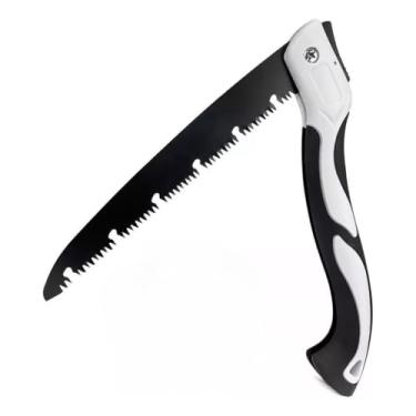 Imagem de Serra Serrote Dobrável Poda Madeira Arvore Bushcraft Serra Dobrável para Poda de Galhos com Serra de 31 cm