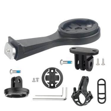 Imagem de Suporte extensor para guidão de bicicleta compatível com Tarmac SL7/SL8, adequado para ciclocomputadores Garmin IGPS, com 3 adaptadores de elevação em liga de alumínio para garfo.(Stand GM B01BS32GM)
