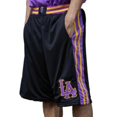 Imagem de Bermuda Basquete Masculina M10 Dunk LA PRO-Masculino