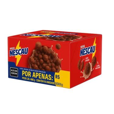 Imagem de Nescau Cereal Matinal Caixa C/ 16 Unidades de 30g