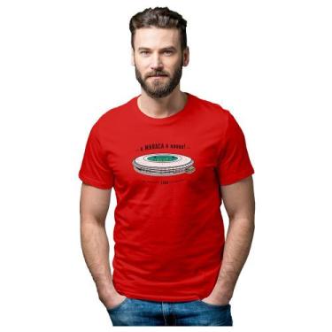 Imagem de Camiseta Maraca A Casa da Nação Rubro-negra - Novomanto, Vermelho, GG