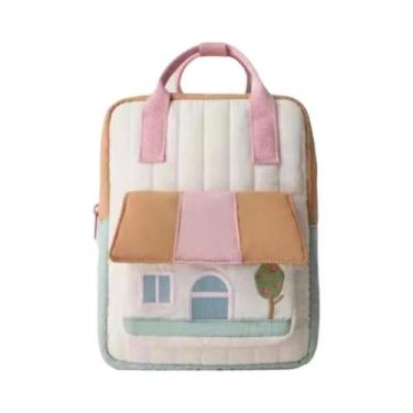 Imagem de Mochila Leve Bordada Com Casa Na Árvore Para Meninos E Meninas, Cores 