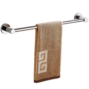 Imagem de Toalheiro de aço inoxidável com acabamento polido para ou cozinha com gancho 60 cm (100 cm)