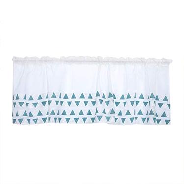 Imagem de Cortina de armário de cozinha, cortina curta, moderna, tratamento de janela, meia janela, para cozinha, banheiro, poliéster, 100x50cm