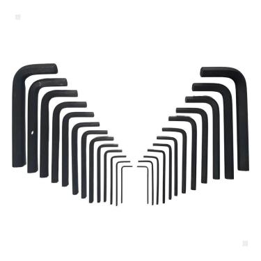 Imagem de Jogo De Chaves Allen Milímetros E Polegada 25 Peças Jogo Top