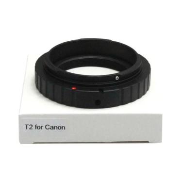 Imagem de Adaptador De Telescópio Metálico T-mount 1.25" Para Câmeras Canon EOS 
