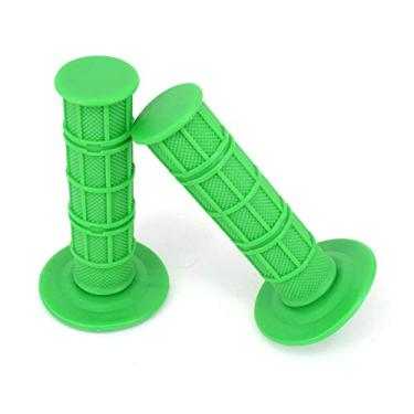 Imagem de Punho de borracha universal para guidão para bicicleta suja elétrica com 7/20.3 cm para Surron Light Bee X S Talaria MX3 MX4 Ridstar Q20 Tuttio Soleil 01 Super 73 All Off Road Motocross (verde)