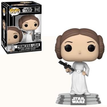 Imagem de Funko Pop Star Wars 512 Princess Leia Exclusive Galactic Convention