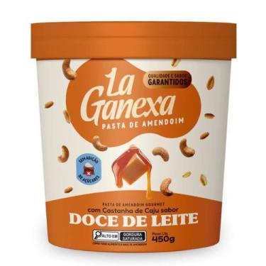 Imagem de Pasta de amendoim doce de leite 450g - La Ganexa