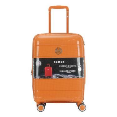 Imagem de Mala De Bordo 10kg Padão Anac 41l cadeado Tsa 4 Rodas 360 Pp Leve Samm