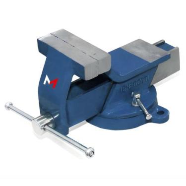 Imagem de Morsa Torno De Bancada N 06 Base Giratória Menegotti