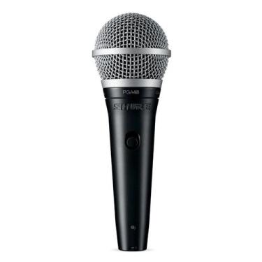 Imagem de Microfone shure pga48 lc cardioide de mao