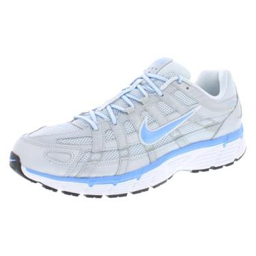 Imagem de Nike P-6000 - Tênis masculino (CD6404-025, prata), Mtlc Platinum University Blue, 41