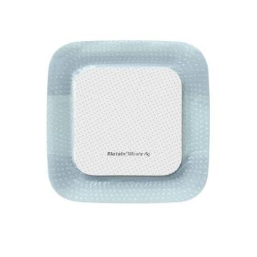 Imagem de Kit Curativo Biatain Silicone Ag 10x10 - 5 Unidades
