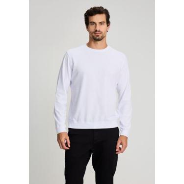 Imagem de Blusão docthos slim moletom waffle, 001 branco, GG