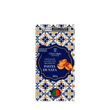 Imagem de Chocolate ao Leite Recheado Pastel de Nata Boutique  90g - Chocolate B