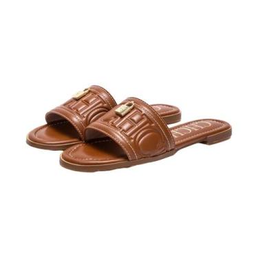 Imagem de CHCH Sapatos baixos femininos verão novas sandálias em relevo de cor s