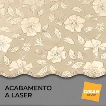 Imagem de Toalha de Mesa Perolizada Retangular 1,38m X 2,00m - GISAN DECOR, Palh