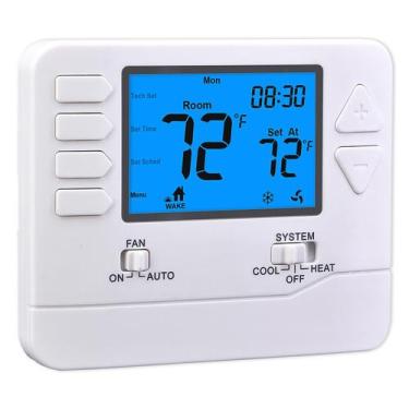 Imagem de Termostato Suuwer S705 5-1-1 dia programável 1 aquecimento/1 frio, 24.