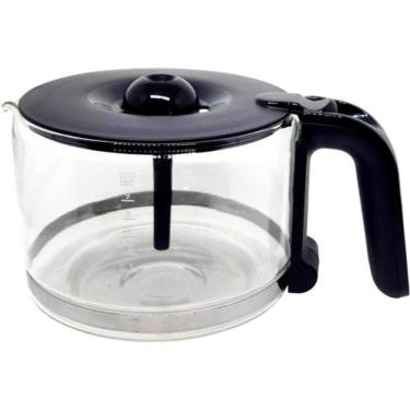Imagem de Jarra de Reposição Philips Walita Twister RI7769 para Duo Blendbrew em Vidro com Alça Preta