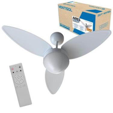 Imagem de Ventilador De Teto Ventisol Aires Inverter 6 Velocidades 420 RPM Branc