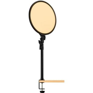 Imagem de Ring Light Streamplify Glow Light 14 com Diâmetro de 14 Polegadas e Até 2500 Lumens, Temperatura de Cor Ajustável Preto