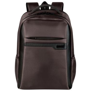 Imagem de Mochila Grande 2 Compartimentos Notebook Sestini Prime Marrom, Marrom