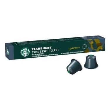 Imagem de Cápsula de Café Clássico Nespresso Arábica Espresso Roast Starbucks 1 