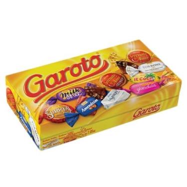 Imagem de caixa de chocolate garoto
