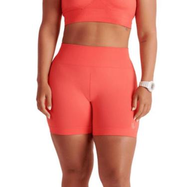 Imagem de Short LSport Up Lupo Feminino Fitness ., P, Coral